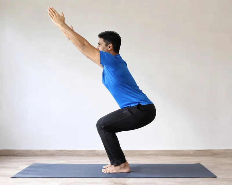 Utkatasana (Chair Pose)