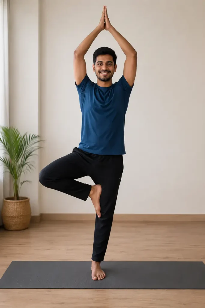 Vrikshasana (Tree pose)