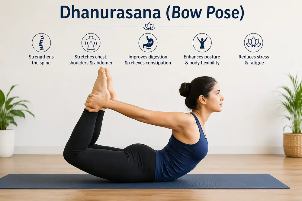 Dhanurasana (Bow Pose)