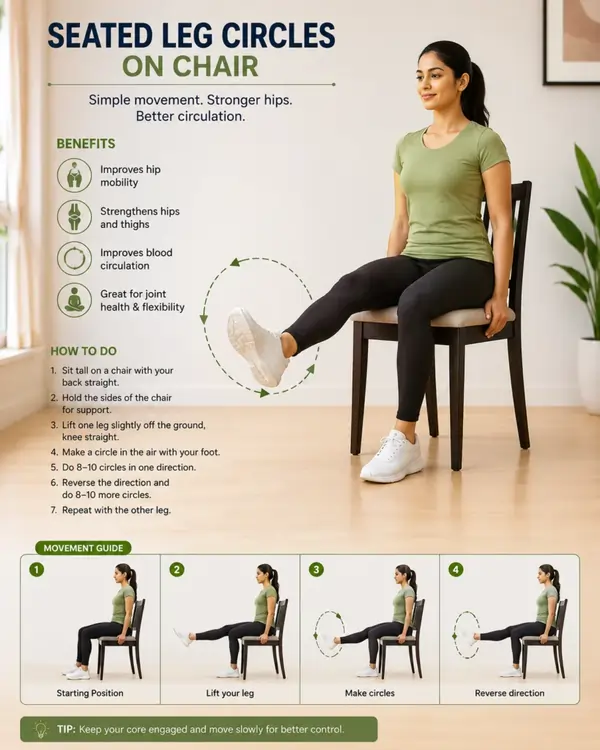 Seated Leg Circles