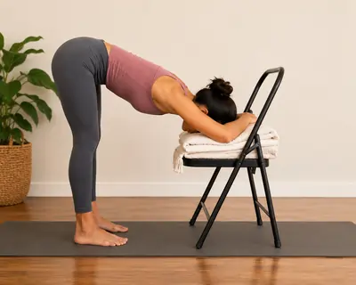 Supported Standing Forward Fold