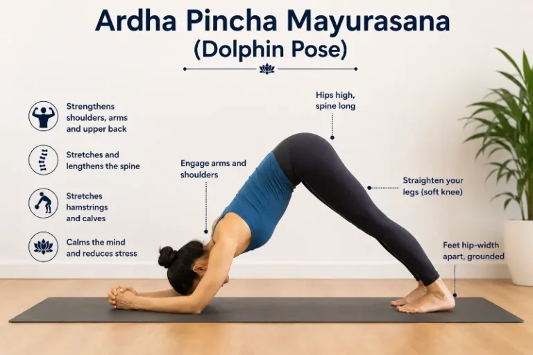 Ardha Pincha Mayurasana (Dolphin Pose)