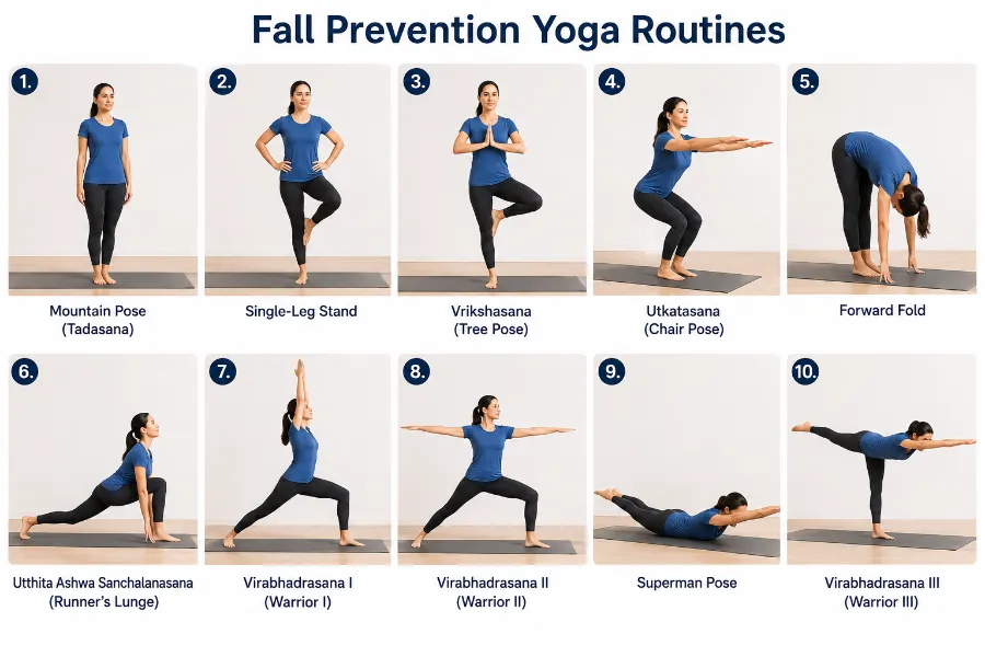 Best Yoga to Prevent Falls