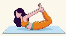 Dhanurasana(Bow pose)