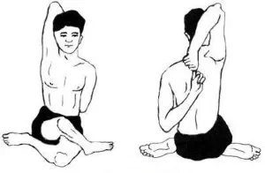 Gomukhasana (Cow Face Pose)