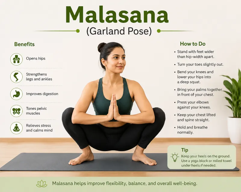 Malasana (Garland Pose)