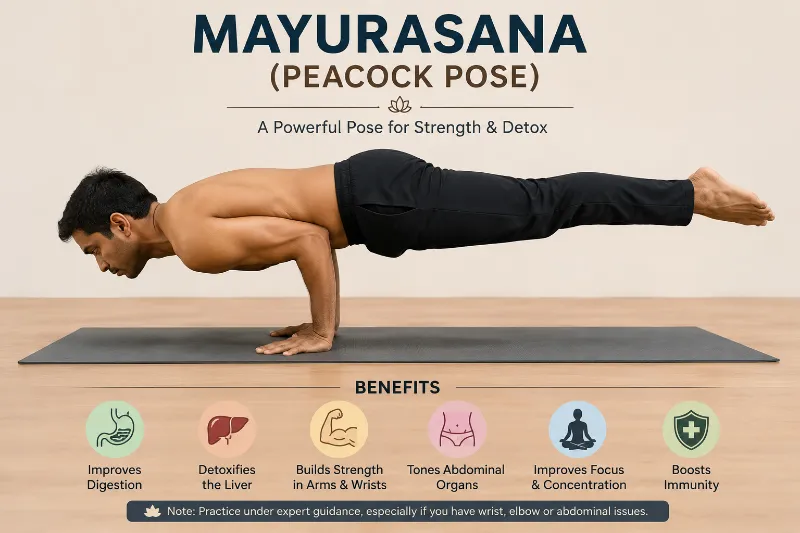 Mayurasana (Peacock Pose)
