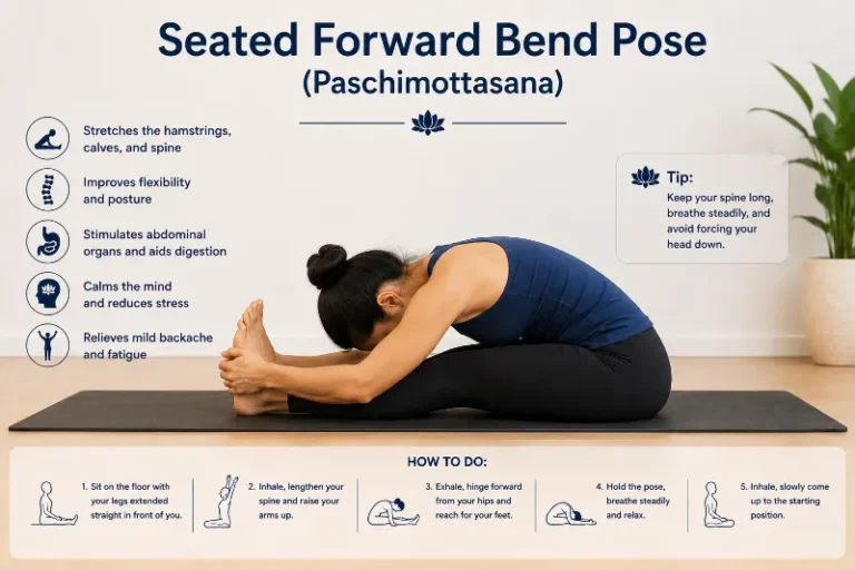 Paschimottasana (Seated Forward Bend Pose)