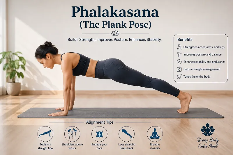 Phalakasana (The Plank Pose)
