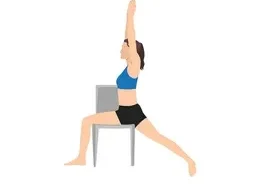 Seated Warrior I (Virabhadrasana I)