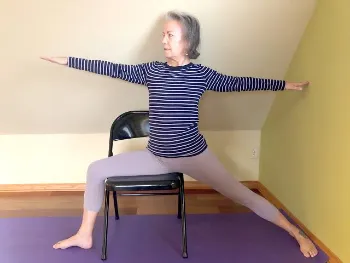 Seated Warrior II (Virabhadrasana II)