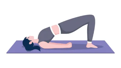 Sethu Bandha Sarvangasana(Bridge Pose)