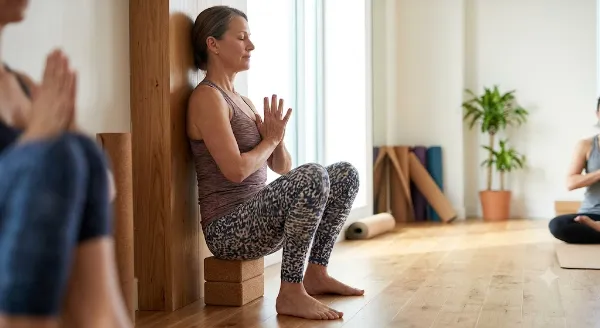 Supported Yogi Squat