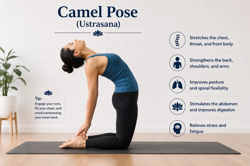 Ustrasana (Camel Pose)