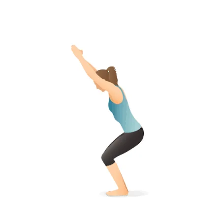 Utkatasana (Chair Pose)