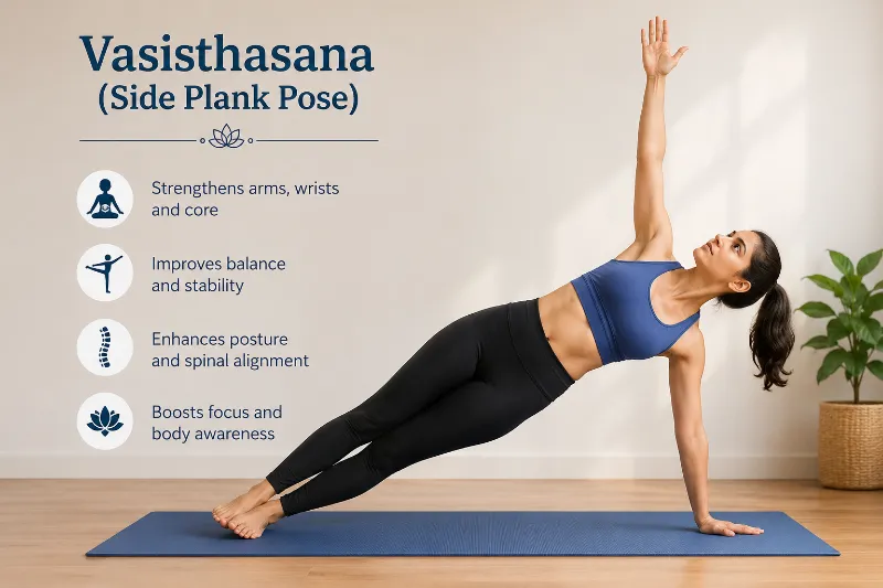 Vasisthasana (Side Plank pose)