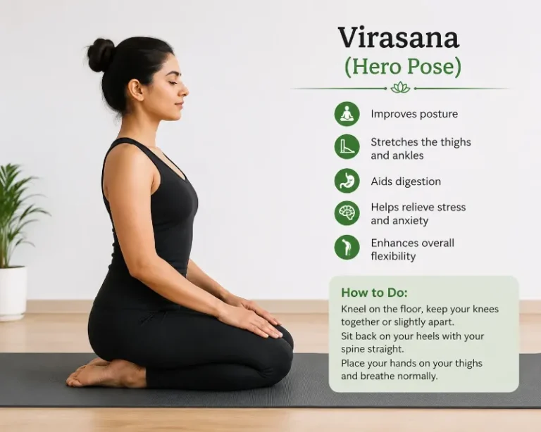 Virasana (Hero Pose)