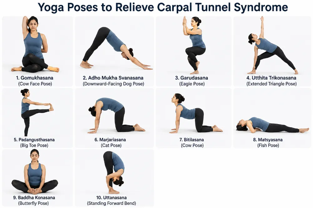 Yoga For Carpal Tunnel Syndrome