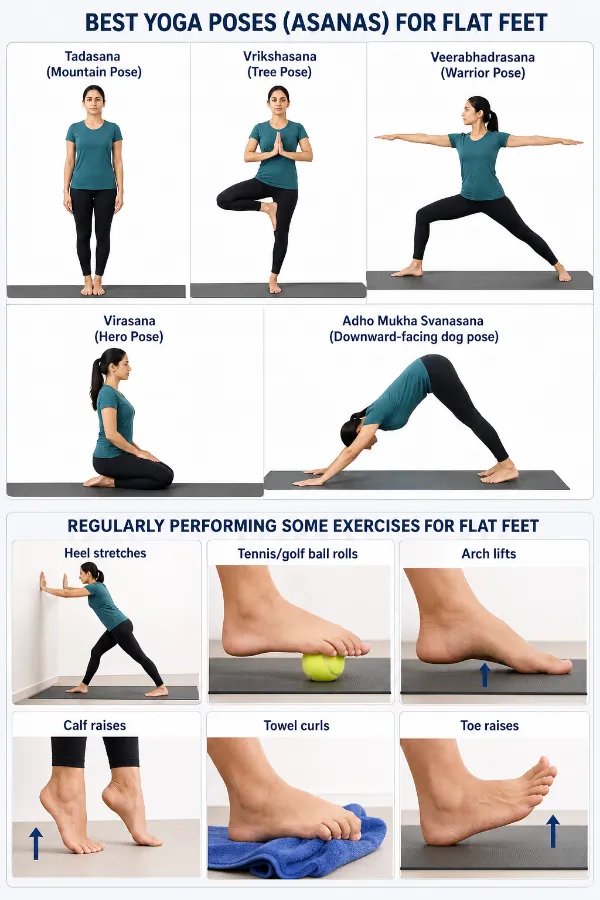 Yoga for flat feet
