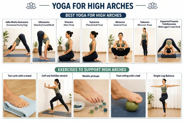 Yoga for high arches