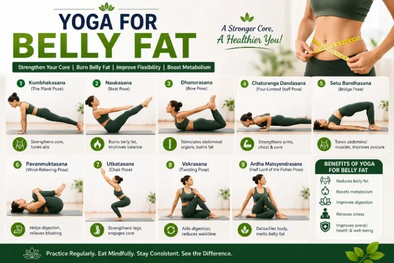 yoga for belly fat reduction