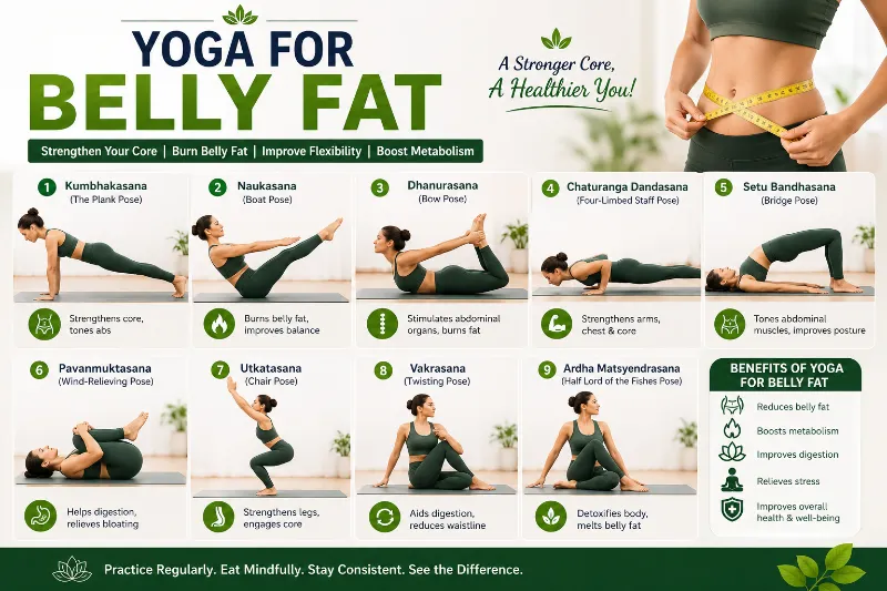 yoga for belly fat reduction