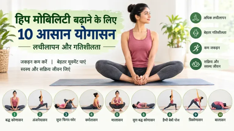 आसान योगासनों से हिप मोबिलिटी बढ़ाएं