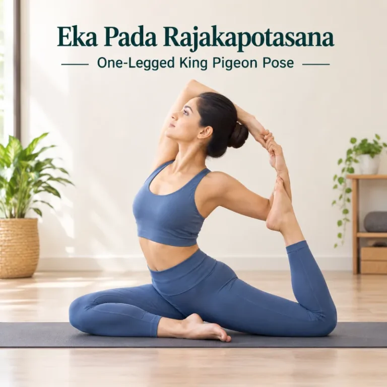 Eka Pada Rajakapotasana (One-Legged King Pigeon Pose)