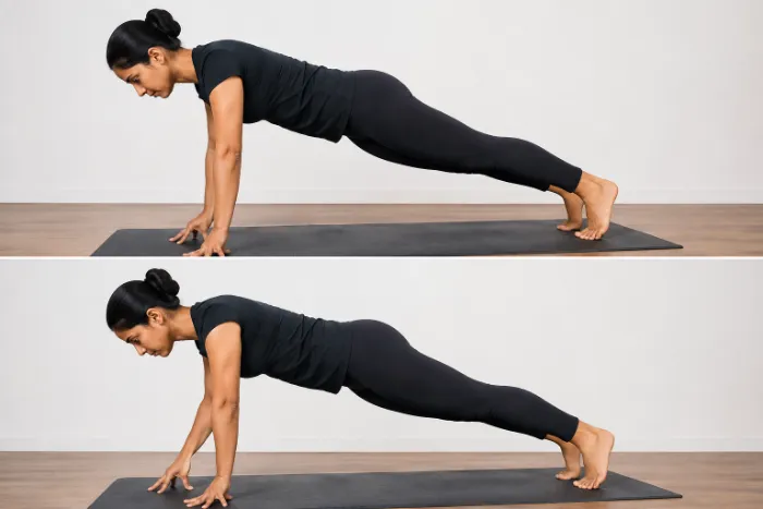 Finger-Floor Plank (Progressive Weight-Bearing)
