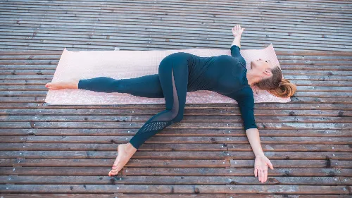 Gentle Supine Twist pose