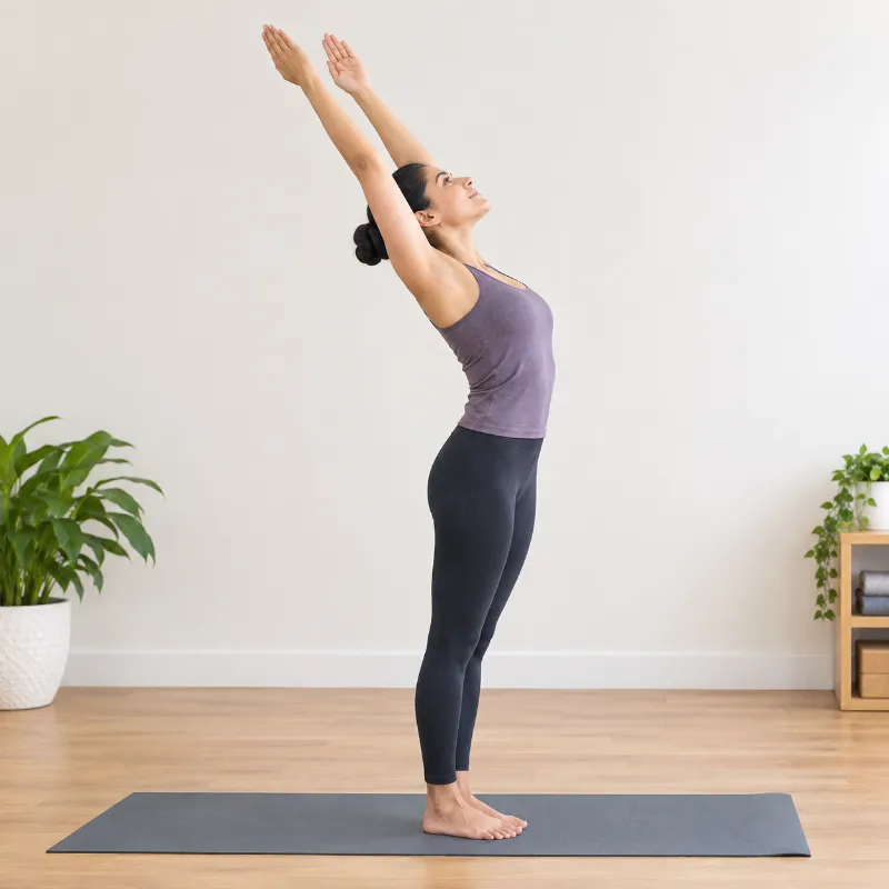 Hasta Uttanasana (Raised Arms Pose)