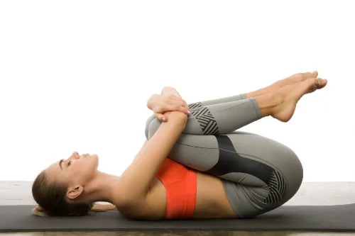 Knees-to-Chest Pose