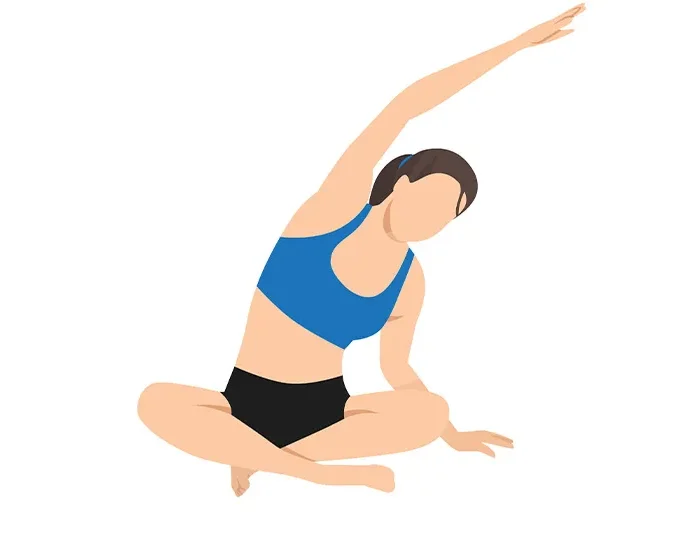 Lateral Spinal Movement (Ardha Chakrasana)