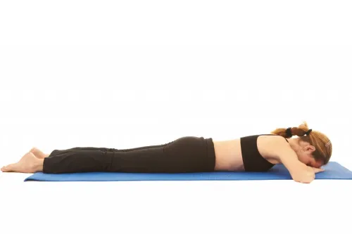 Makarasana (Crocodile Pose)