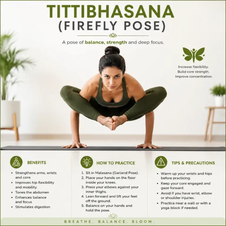 Tittibhasana (Firefly Pose)