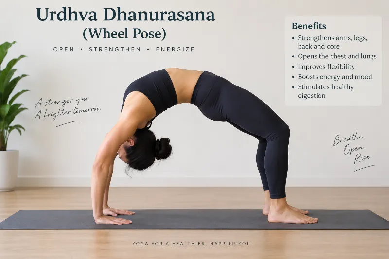 Urdhva Dhanurasana (Wheel Pose)
