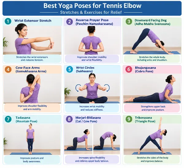 Yoga For Tennis Elbow