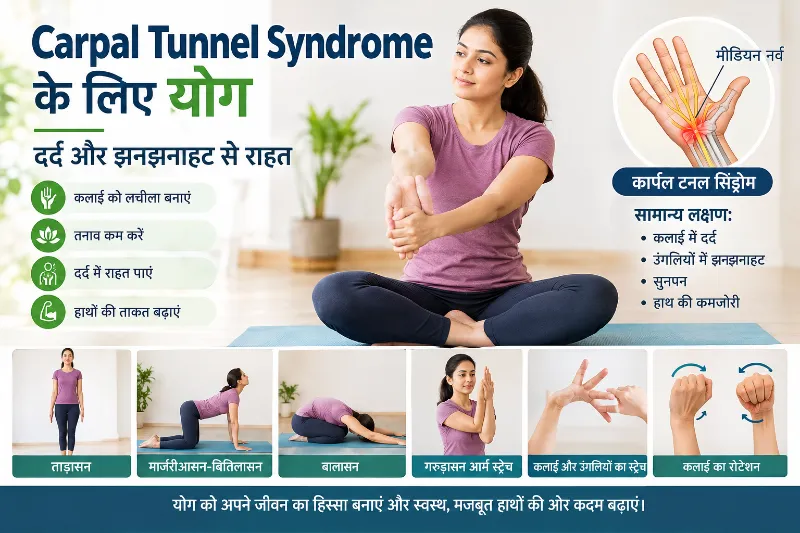 कार्पल टनल सिंड्रोम के लिए योग