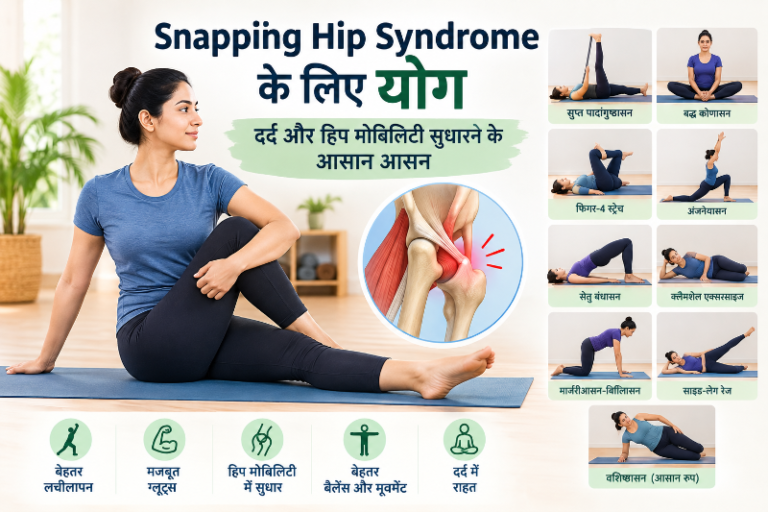 स्नैपिंग हिप सिंड्रोम के लिए योग
