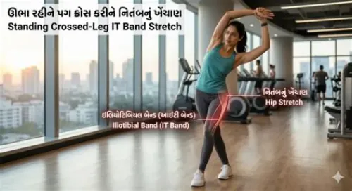 ઇલિયોટિબિયલ બેન્ડ (IT Band) સ્ટ્રેચ