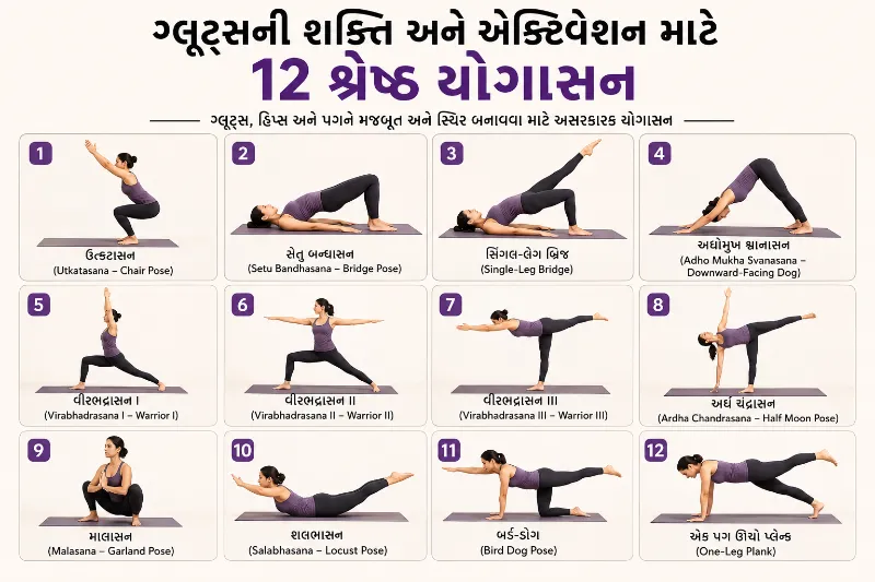 ગ્લૂટ્સની શક્તિ અને એક્ટિવેશન