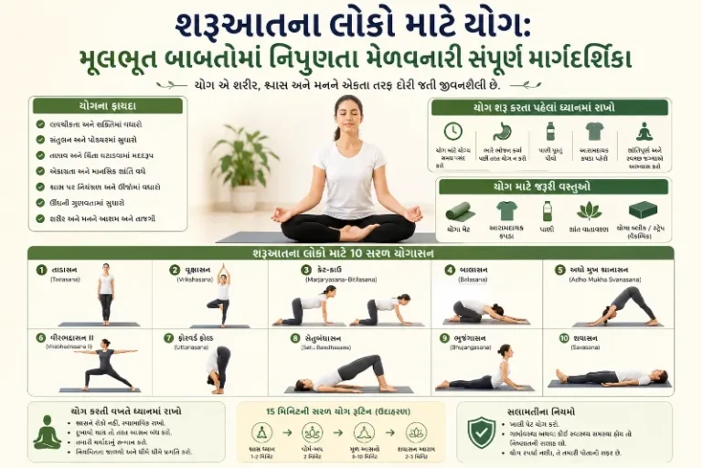 શરૂઆતના લોકો માટે યોગ