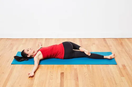 Supine Spinal Twist (Supta Matsyendrasana)