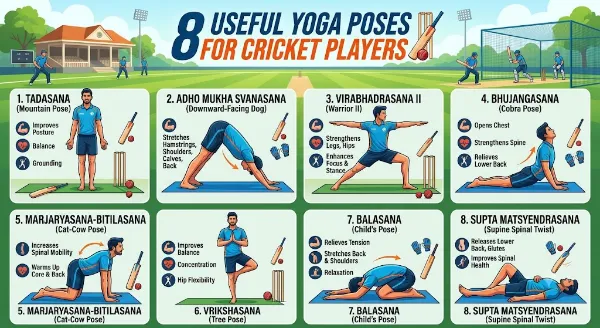Yoga for Cricket Players