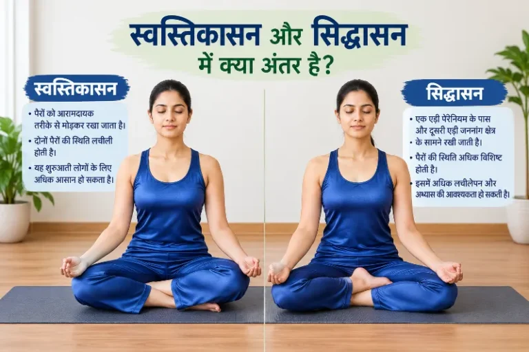 स्वस्तिकासन और सिद्धासन
