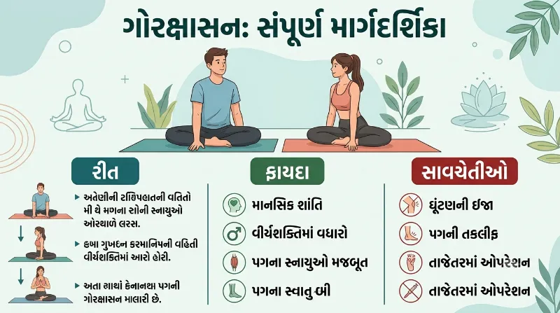 ગોરક્ષાસન કેવી રીતે કરવું શરૂઆત કરનારાઓ માટે સંપૂર્ણ માર્ગદર્શિકા